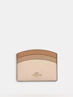 Coach Curve Card Case